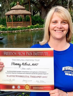Tammy McCue, MMT and Workshop Trainer